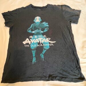 Young adult Boy’s Black Avatar Short Sleeve Tee